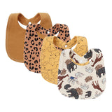 4Pcs Baby Bibs Burp Clothes Cartoon Newborn Saliva Towels for Girls
