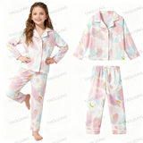 Cotton Pajamas for Boys Girls Cute Panda White Sleepwear Children Home