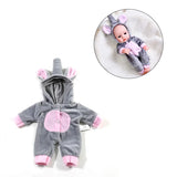 Baby Reborn Dolls Clothes for 30cm Baby Doll Dress Pajamas Jumpsuit