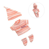 Baby Reborn Dolls Clothes for 30cm Baby Doll Dress Pajamas Jumpsuit