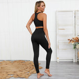 Stretchy Two Piece Outfit Sportswear Set