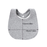 4Pcs Baby Bibs Burp Clothes Cartoon Newborn Saliva Towels for Girls