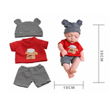 Baby Reborn Dolls Clothes for 30cm Baby Doll Dress Pajamas Jumpsuit