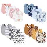 4Pcs Baby Bibs Burp Clothes Cartoon Newborn Saliva Towels for Girls