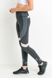 Highwaist Dragonfly Colorblock Full Leggings